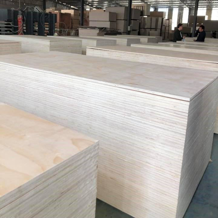 1200X2400MM 6MM-25MM THICKNESS WBP GLUE PINE CORE Pine CDX Structural PLYWOOD FOR CONSTRUCTION