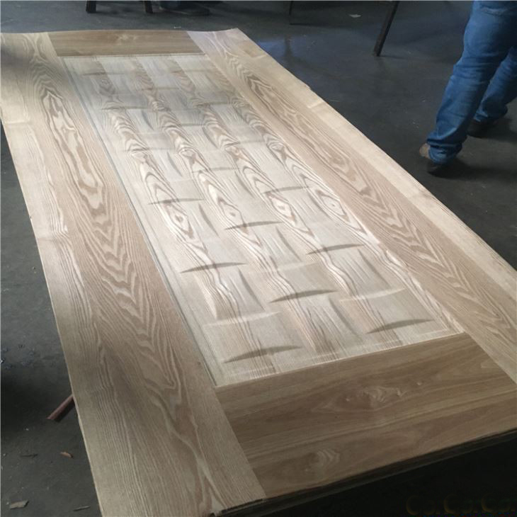 Natural Veneer HDF Moulded Door Skin