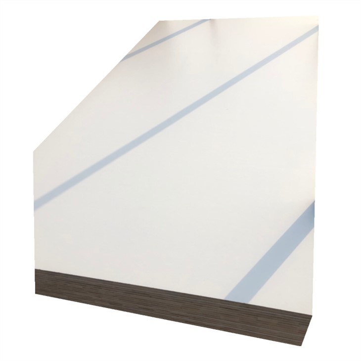 Linyi 18mm Falcata Core High Glossy White Melamine Board To Maldives Market